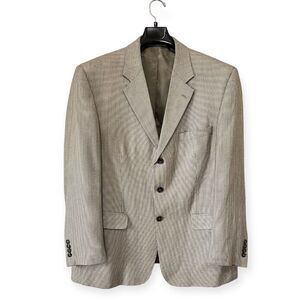 Daniel Gray Blazer, Brown/Cream/Neutral, 44R